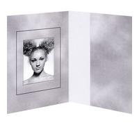 Portefeuille de photo de passeport WolkenDesign gris 31x42 mm - Daiber 01141
