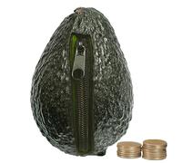 Portefeuille De Pièces D’Avocat - Pochette De Fruits Originales, Mini Sac À Main À Fermeture Éclair | Portefeuille pour Femme, Style Avocat Réaliste, avec Compartiment Sécurisé pour Pièces De Mon