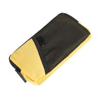 Portefeuille de vélo - 19,5 x 10,5 cm - Pochette de rangement pour vélo | Petit portefeuille pour cartes de crédit pour un rangement pratique | Outil clé multifonction pour homme et femme, Jaune, Voir
