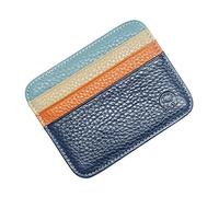 Portefeuille décontracté en cuir pour femmes et hommes - Sacs courts à fermeture éclair - Pochette en cuir avec dragonne (AD, taille unique)