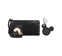 Desigual Accessoires PU Others, Portefeuille bi-Pliable pour Femme, Noir, 29.5