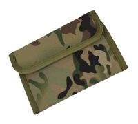 Portefeuille d'extérieur compact utilitaire porte-monnaie portable en nylon à trois volets pour cartes de crédit Sac de rangement étanche Taille pliée, a, Taille unique