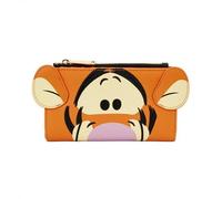 Loungefly Portefeuille à rabat Winnie l'ourson Tigrou Disney Cosplay Orange/noir