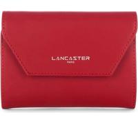 Portefeuille dos à dos A rabat avec pression Smooth Lancaster 137-02 Rouge