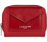 Portefeuille Dos à Dos Zippé Maya Lancaster 117-03 Carmin