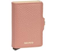 Secrid Twinwallet Pebble Leather Wallet Rose