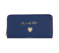 Portefeuille - DRAEGER PARIS - La Vie Est Belle - Bleu Marine - Cœur Multicolore - Zippé