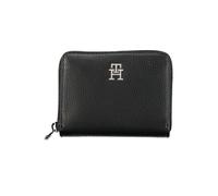 Tommy Hilfiger Femme Portefeuille Emblem Petit, Multicolore (Black), Taille Unique