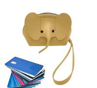 Portefeuille éléphant mignon monnaie - Sac confortable, stable, élégant, facile à installer, animal femme, adolescent, fille en cuir PU | Multifonction extérieur intérieur utilitaire sûr design