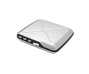 Portefeuille en Aluminium à Code, Le Coffre-Fort de Poche, Protection RFID Contre la fraude et la démagnétisation, Porte-Cartes sécurisé, modèle Code Wallet