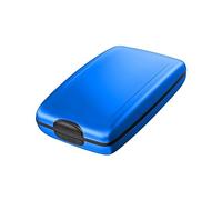 Portefeuille en aluminium avec fonction clip porte-cartes RFID Portefeuille en aluminium étanche SmR491, b, Taille unique