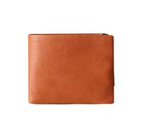 Portefeuille en Cuir Business Vintage Portefeuille pour Hommes Plusieurs Fentes pour Cartes Portefeuille Mode Court Sac en Cuir véritable pour Hommes (Couleur : Schwarz)