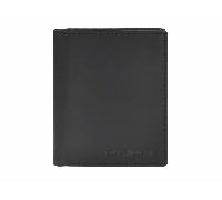 Portefeuille en cuir Greenburry RFID "Pure Black" 1123-20