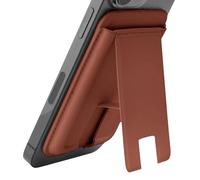 Portefeuille en cuir magnétique pour téléphone portable - Accessoires mobiles pour shopping, étude, crédit, trajet, gym, bureau, course à pied, étudiants, campus quotidiens, hommes et femmes