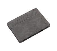 Portefeuille En Cuir - Portefeuille D'argent Pour Hommes | Accessoire De Petit Bifold Pour Hommes | Organisateur D'argent Minimaliste Avec Des Détenteurs De Clips Magiques | Cartes Et Organisation En