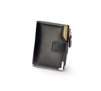 Portefeuille en Cuir Portefeuille Hommes en Cuir Hommes Portefeuilles Bourse Courte mâle Embrayage en Cuir Portefeuille Hommes Sac d'argent Garantie de qualité (Couleur : C)