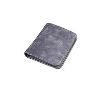 Portefeuille en Cuir Portefeuille pour Hommes Portefeuille en Cuir Mince Hipster en Cuir de Vache Porte-Cartes de crédit/ID Inserts Porte-Monnaie Portefeuille Pliable d'affaires de Luxe (Couleur