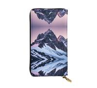 Portefeuille en cuir pour femme et homme avec 12 emplacements pour cartes, motif perroquet tropical, Travel Mountain, One Size