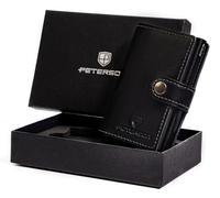 Portefeuille en cuir pour homme avec fermoir - Peterson