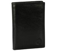 GRAND CLASSIQUE - Portefeuille en cuir noir N1282 - Portefeuille homme Noir G