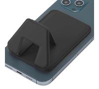 Portefeuille en cuir pour téléphone - Support magnétique, étui portefeuille fonctionnel avec emplacements pour cartes et support pliable | Support universel en cuir pour smartphones, voyages et