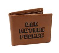 Portefeuille en cuir Pulp Fiction ͠Inscription Bad Mother Fucker