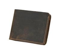 Portefeuille en cuir véritable pour homme - Style rétro européen et américain, 6, Taille unique