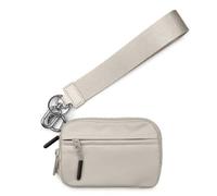 Portefeuille en Nylon pour Femme, Porte-Cartes zippé et sécurisé avec fenêtre pour Carte d'identité, résistant et imperméable, idéal pour Les déplacements et Les Courses.