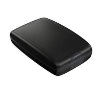 Portefeuille En Papier | Protecteur De Support De Carte En Aluminium | Portable Blocking Cas De Carte Dur | Clip De Portefeuille En Métal Antivol | Titulaire De Portefeuille Avec Carte D, Noir ,