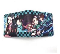 Portefeuille en PU cuir - cadeaux personnalisés - Demon Slayer #1013 Multicolore G