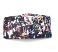 Portefeuille en PU cuir - cadeaux personnalisés - Demon Slayer #1018 Multicolore G