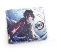 Portefeuille en PU cuir - cadeaux personnalisés - Demon Slayer #1022 Multicolore G