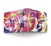 Portefeuille en PU cuir - cadeaux personnalisés - Sailor Moon #891 Multicolore G
