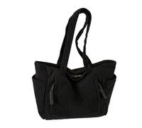 Portefeuille en velours côtelé pour femme - Grand sac de transport avec compartiments - Sacs décontractés - Sac souple pour ordinateur portable pour le travail, les études et le shopping