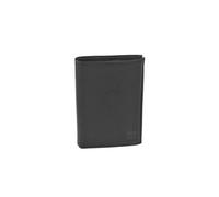 Portefeuille et porte-monnaie - Hexagona - 461009 - Cuir - Noir - Souple
