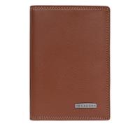 Portefeuille européen Stop RFID Cuir SENSATION Cognac Dell