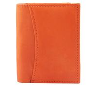 Portefeuille Excellanc en cuir orange pratique