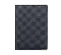 Portefeuille Extra-plat Blinde Silver Gris Foncé