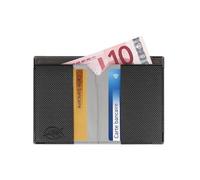 Portefeuille extraplat anti-RFID Color Pop - Fabrication française - PVC ""Anthracite"" - Protection cartes bancaires - 10,4 x 7,4 cm