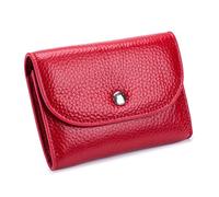 Portefeuille femme décontractée simple femelle petits portefeuilles porte-monnaie porte-cartes de cartes de cartes de cartes de cartes à hommes avec poche à fermeture éclair (un 11 * 7,5 * 2,5 cm)