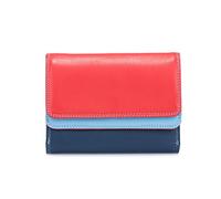 portefeuille femme en cuir - mywalit - double flap purse / wallet - 250-75 - sangria multi