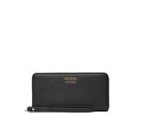 Portefeuille Femme GUESS Brenton Zipa Rond Grand Noir ND SWPG96