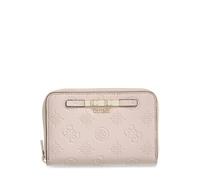 GUESS Porte-Monnaie Carmella SLG Medium Zip Around Wallet Bone Logo écru