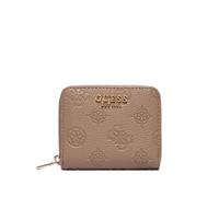 Portefeuille Femme GUESS Cresidia 2 Zipa Rond Dark Taupe Logo 422202