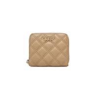 Portefeuille Femme GUESS Giully Portefeuille Zip Around Beige 424772
