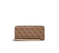 GUESS Laurel II SLG Large Zip Around Wallet L Latte Logo