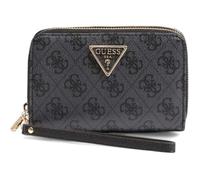 GUESS Laurel SLG Medium Double Zip Wallet M Coal Logo