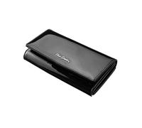 Portefeuille Femme PIERRE CARDIN GREG19236 Noir - Souple - Fermoir porte-monnaie