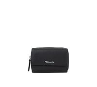 Tamaris Portefeuille Amanda – fermeture zippée en cuir 14 cm noir