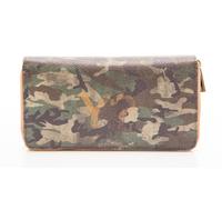 Portefeuille Femme YNOT Camouflage Fermeture Éclair Big B-361.cam.gree